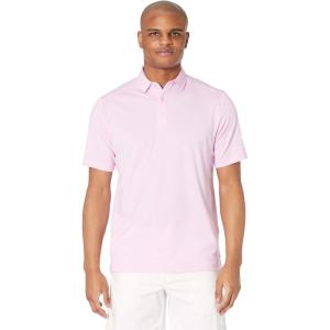 imageCallaway Mens Micro Hex Golf Performance Polo Shirt with Sun Protection Solid Stretch FabricParty Pink