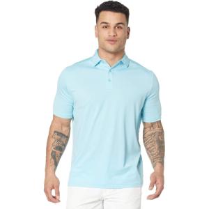 imageCallaway Mens Micro Hex Golf Performance Polo Shirt with Sun Protection Solid Stretch FabricPetit Four
