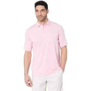 imageCallaway Mens Micro Hex Golf Performance Polo Shirt with Sun Protection Solid Stretch FabricPrism Pink