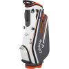imageCallaway Golf CHEV Stand Bag WhiteCharcoalOrange