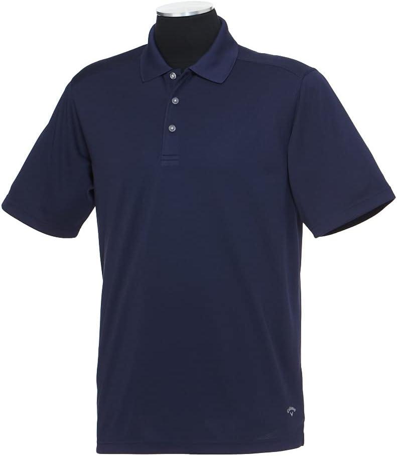 imageCallaway Mens Short Sleeve Core Performance Golf Polo Shirt with Sun ProtectionPeacoat