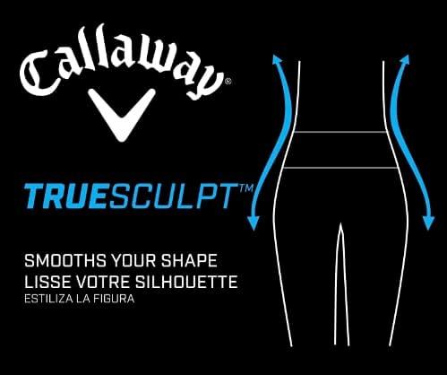 imageCallaway Womens 16quot Heather Perforated Golf Skort with TrueSculpt Stretch Fabric and OptiDri Technology Sizes XSXXLNectarine Htr