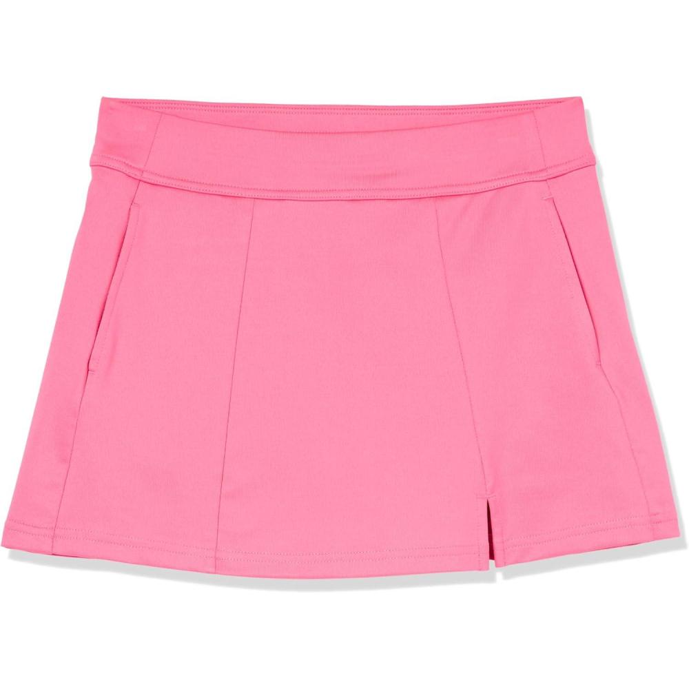 imageCallaway Girls Pullon Golf Skort with Truesculpt Stretch Knit Fabric MoistureWicking Sun ProtectionFruit Dove