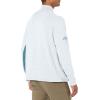 imageCallaway Mens Eco Striped Mid Weight Fleece Base LayerLt Mountain Spring Htr