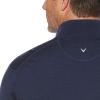 imageCallaway Weather Series Mens 14 Zip Golf Sweater with Mock Collar Thermal Merino Wool Breathable Soft FabricPeacoat Navy