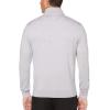 imageCallaway Weather Series Mens 14 Zip Golf Sweater with Mock Collar Thermal Merino Wool Breathable Soft FabricPearl Blue Heather