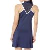 imageCallaway Womens Sleeveless Flounce Golf Dress with Inner Short Racer Back Truesculpt Technology Stretch FabricPeacoat