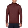 imageCallaway Weather Series Mens 14 Zip Golf Sweater with Mock Collar Thermal Merino Wool Breathable Soft FabricFig