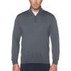 imageCallaway Weather Series Mens 14 Zip Golf Sweater with Mock Collar Thermal Merino Wool Breathable Soft FabricQuiet Shade Grey