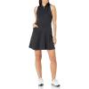 imageCallaway Womens Sleeveless Flounce Golf Dress with Inner Short Racer Back Truesculpt Technology Stretch FabricCaviar