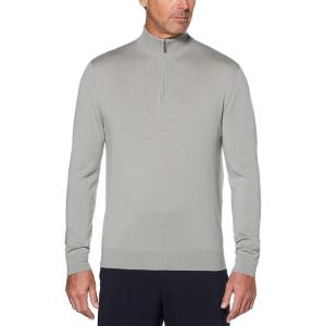 imageCallaway Weather Series Mens 14 Zip Golf Sweater with Mock Collar Thermal Merino Wool Breathable Soft FabricGriffin
