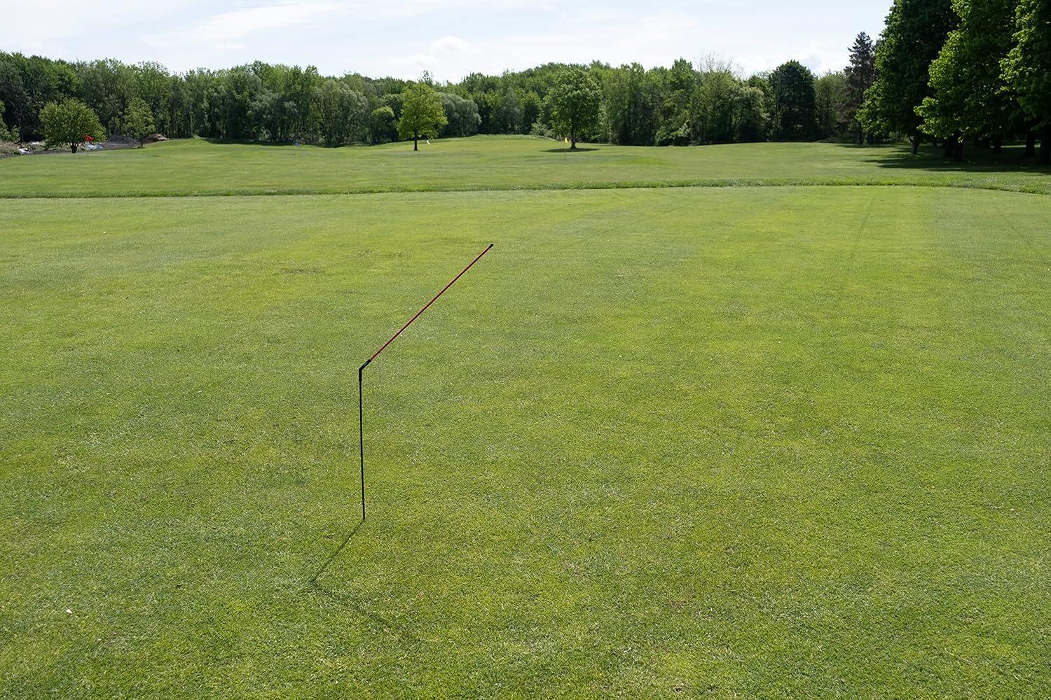 imageCallaway Golf Hinge Alignment Stix  Alignment Training stix That Hinge and Stick in The Ground for Additional Training and Alignment Yellow