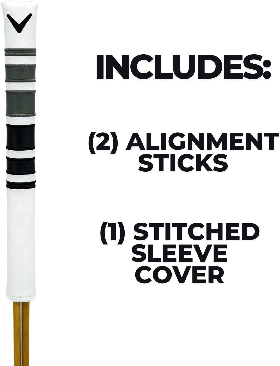 imageCallaway Heritage Wood Golf Alignment Sticks with Cover