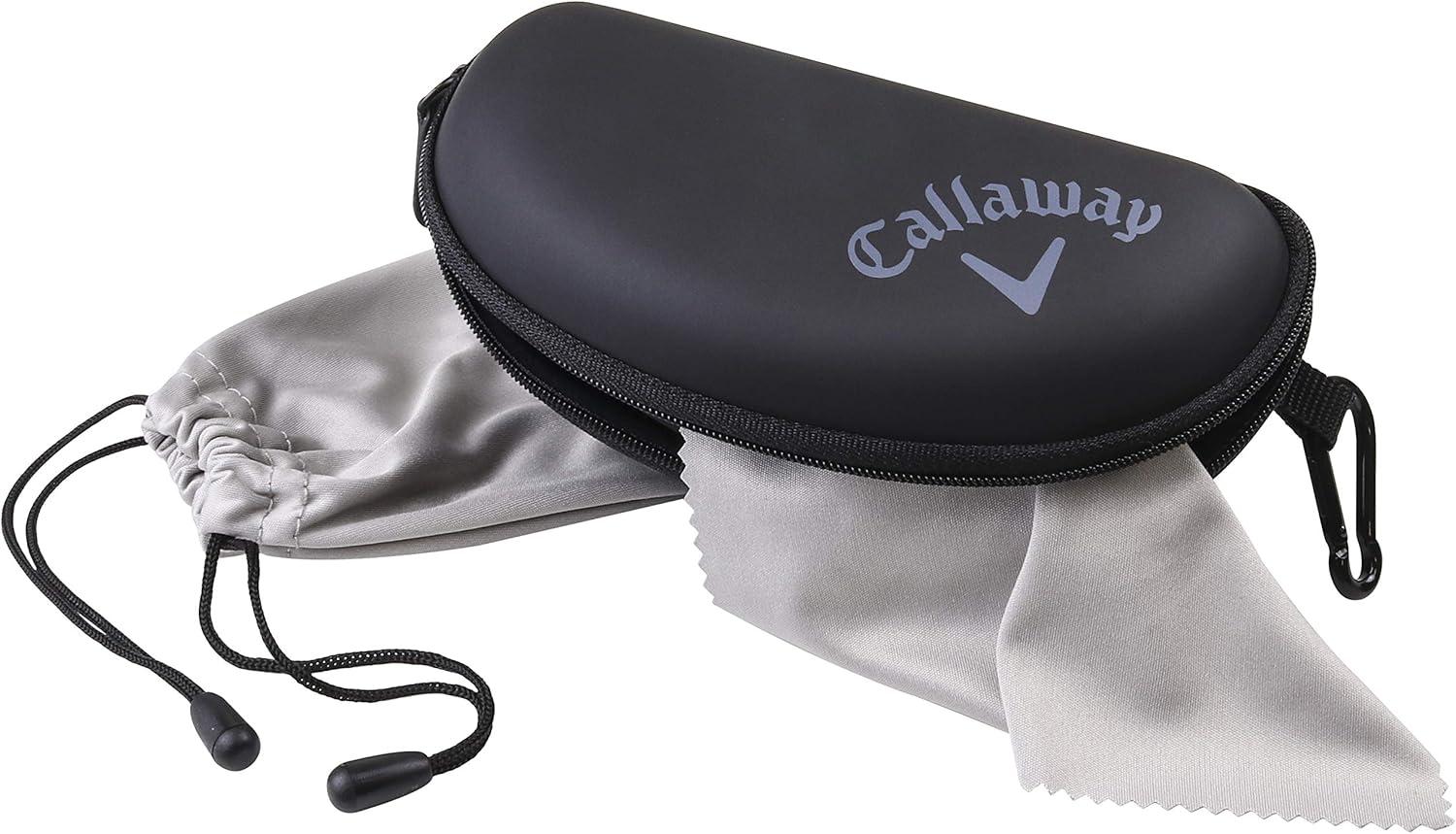 imageCallaway Mens Atlas Golf Sunglasses Black with Blue Lens