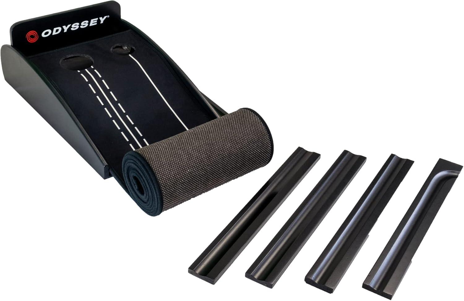 imageCallaway Odyssey Tour Premium Golf Putting Mat  Durable Felt Putting mat Golf putt Trainer Helps You Practice Putting