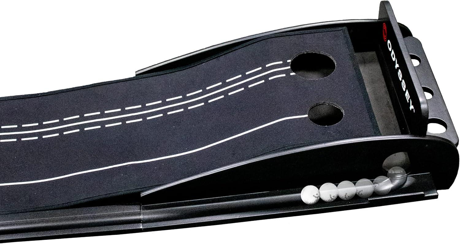 imageCallaway Odyssey Tour Premium Golf Putting Mat  Durable Felt Putting mat Golf putt Trainer Helps You Practice Putting