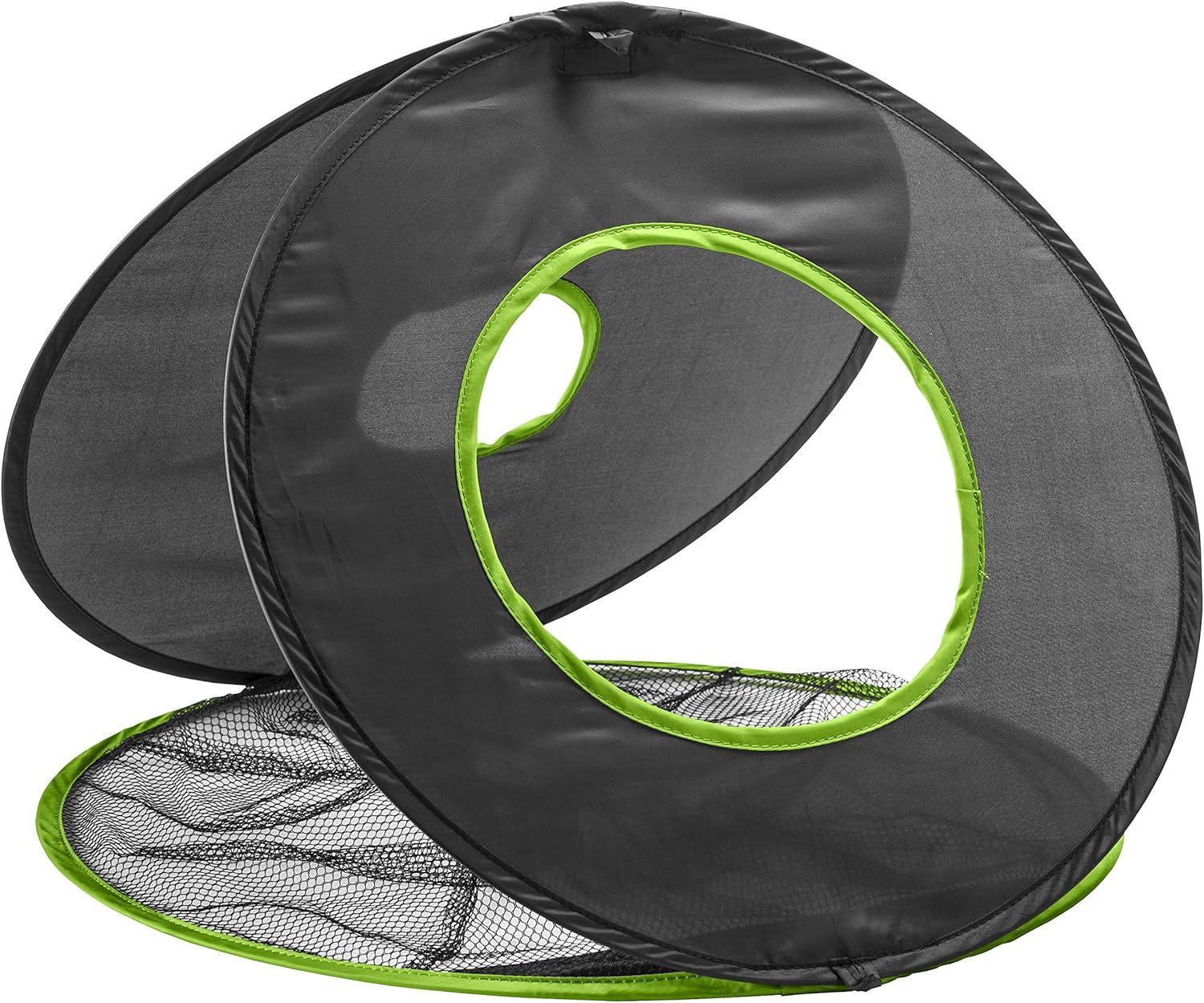 imageIZZO Golf Short Game Golf Chipping Net ampamp Practice Mat Set