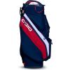 imageOGIO Golf Silencer Cart BagRedWhiteBlue