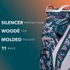 imageOGIO Golf Silencer Cart BagRedWhiteBlue