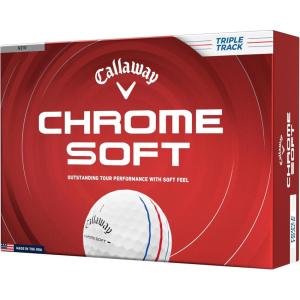imageCallaway Golf Chrome Soft 2026 Golf BallsWhite Triple Track