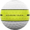imageCallaway Golf Chrome Tour 2026 Golf Balls360 Yellow Stripe