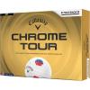 imageCallaway Golf Chrome Tour 2026 Golf BallsTru Track BlueRed