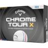imageCallaway Golf Chrome Tour X 2026 Golf BallsWhite Triple Track