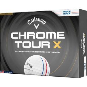 imageCallaway Golf Chrome Tour X 2026 Golf BallsWhite Triple Track
