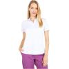 imageCallaway Womens Plus Swing Tech Short Sleeve Golf Polo ShirtBrilliant White