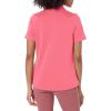 imageCallaway Womens Plus Swing Tech Short Sleeve Golf Polo ShirtCoral Paradise