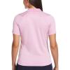 imageCallaway Womens Plus Swing Tech Short Sleeve Golf Polo ShirtLilac Chiffon