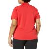 imageCallaway Womens Plus Swing Tech Short Sleeve Golf Polo ShirtTrue Red
